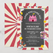  Circus-ballon komt de hele dag langs Kaart (Voorkant / Achterkant)