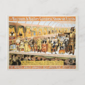 Circus Barnum en Bailey Greatest Show op aarde Briefkaart (Voorkant)
