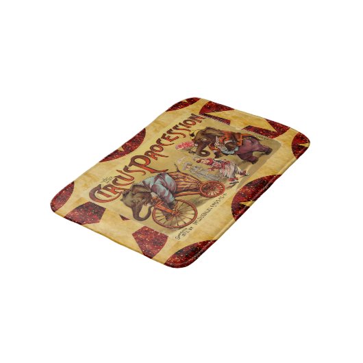 Circus Bath Mat (Gekanteld)