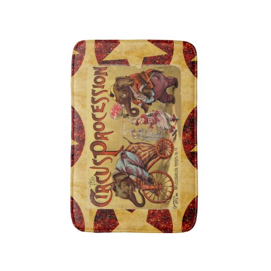 Circus Bath Mat (Voorkant Verticaal)