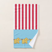 Circus Bathroom Towel Set Bad Handdoek (Handdoek)
