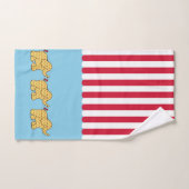 Circus Bathroom Towel Set Bad Handdoek (Handdoek)