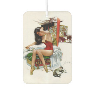 Circus Beauty  Art Pin-Up Girl Luchtverfrisser
