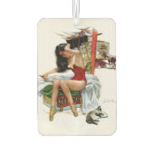 Circus Beauty  Art Pin-Up Girl Luchtverfrisser (Achterkant)