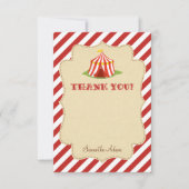 Circus - bedankt - kaart (Voorkant)