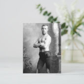 Circus Beefcake 1898 Briefkaart (Staand voorkant)