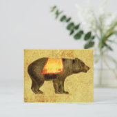  circus beer briefkaart (Staand voorkant)