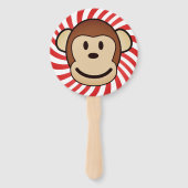  Circus Beer en Apenliefhebbers Handwaaier (Achterkant)