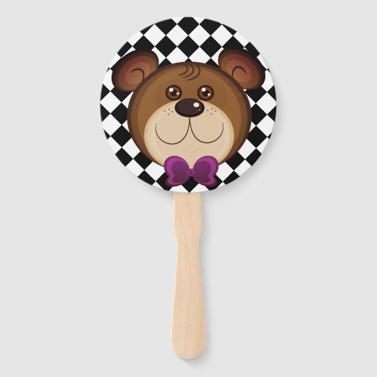  Circus Beer en Apenliefhebbers Handwaaier (Voorkant)