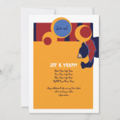 Circus Beer Invite Kaart (Achterkant)