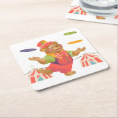 Circus Beer Onderzetter (Schuin)