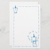 Circus Beren - Juggling & partijgebonden Petten (b Briefpapier (Voorkant / Achterkant)