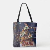 Circus Big Top Carnival Tote Bag (Achterkant)