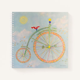Circus Bike 8,5 x 8,5-inch spiral Notitieboek