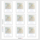 circus Bike Bookplaat Sticker (Vel)