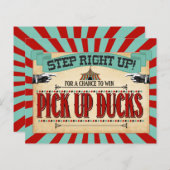 Circus Birthday Party Game Sign (Voorkant / Achterkant)