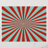 Circus Birthday Party Game Sign Pop de ballon (Achterkant)