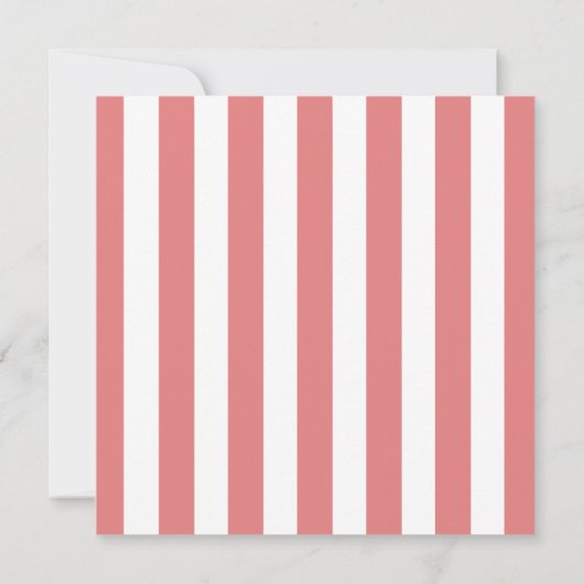 Circus Birthday Party Invitation Kaart (Achterkant)