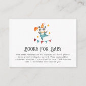 Circus Books voor Baby Kaart | Carnaval Baby showe (Voorkant)