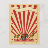  Circus Briefkaart (Voorkant)