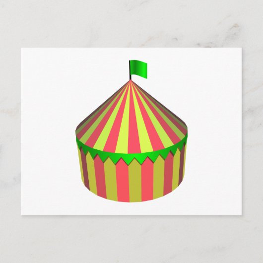 Circus Briefkaart (Voorkant)