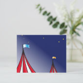 Circus Briefkaart (Staand voorkant)