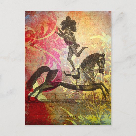 Circus Briefkaart (Voorkant)