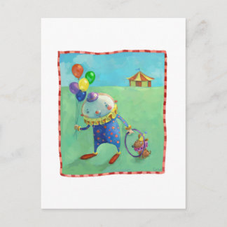 circus briefkaart