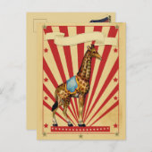  Circus Briefkaart (Voorkant / Achterkant)