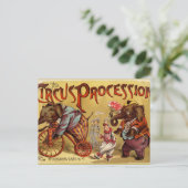  Circus Briefkaart (Staand voorkant)