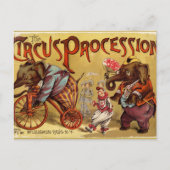  Circus Briefkaart (Voorkant)