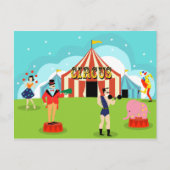  Circus Briefkaart (Voorkant)