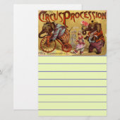 Circus Briefpapier (Voorkant / Achterkant)
