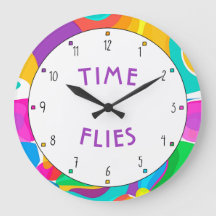 Circus Bright Colors Time Flies