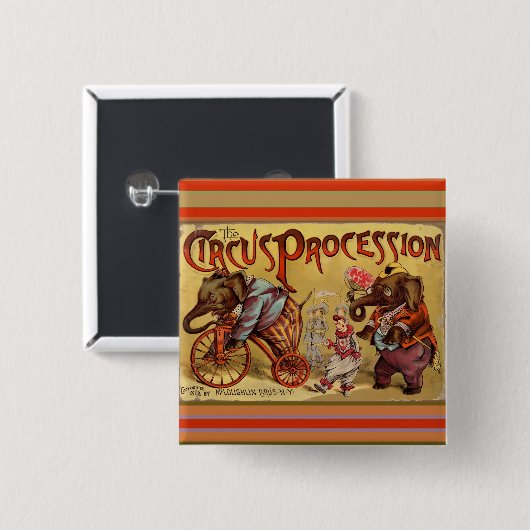 Circus Button (Voorkant /achterkant)