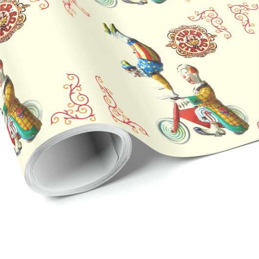 Circus Cadeaupapier (Rol Hoek)