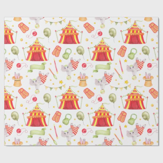 Circus Cadeaupapier (Vlak)