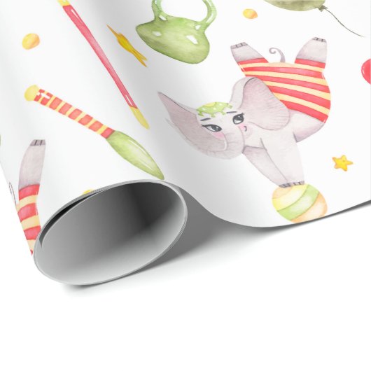 Circus Cadeaupapier (Rol Hoek)