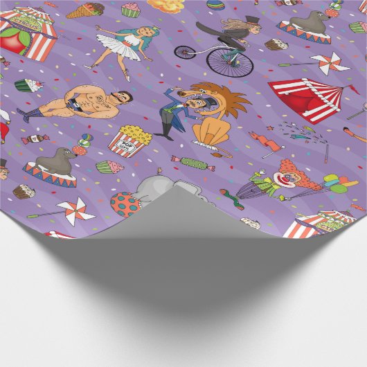 Circus Cadeaupapier (Hoek)