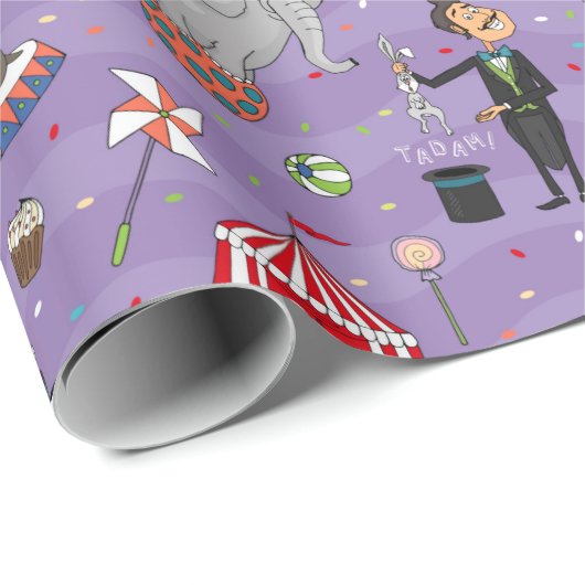 Circus Cadeaupapier (Rol Hoek)