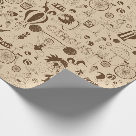 Circus Cadeaupapier (Hoek)