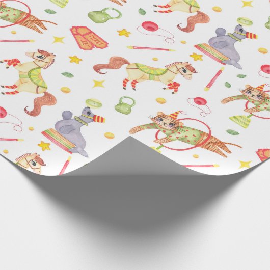 Circus Cadeaupapier (Hoek)