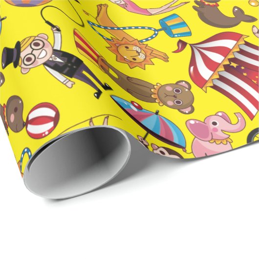 Circus Cadeaupapier (Rol Hoek)