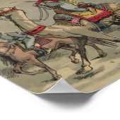 Circus Camels, Clowns en meer Poster (Hoek)