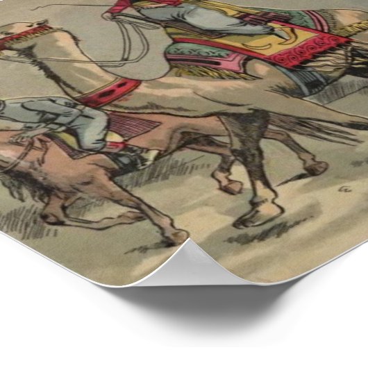 Circus Camels, Clowns en meer Poster (Hoek)