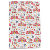 Circus Carnaval Big Top Wrapping Paper Medium Cadeauzakje (Voorkant)