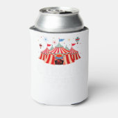 Circus carnaval blikjeskoeler (Blikje Achterkant)