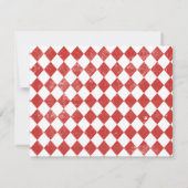 Circus Carnaval Festival Dieren Big Top Kinderen Notitiekaartje (Achterkant)