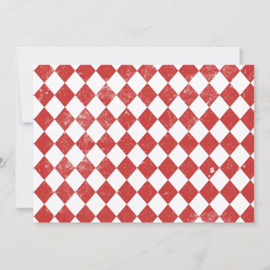 Circus Carnaval Festival Dieren Grote Top Kinder Bedankkaart (Achterkant)