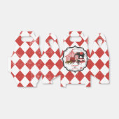 Circus carnaval festival thema grote top verjaarda bedankdoosjes (Uitgevouwen)